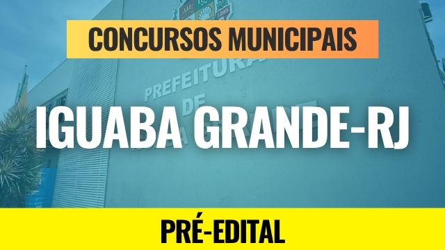concurso de iguaba grande rj