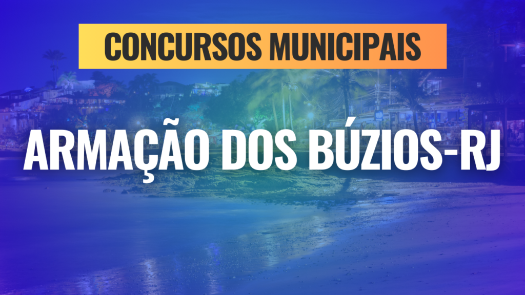 CONCURSO ARMAÇÃO DOS BÚZIOS-RJ