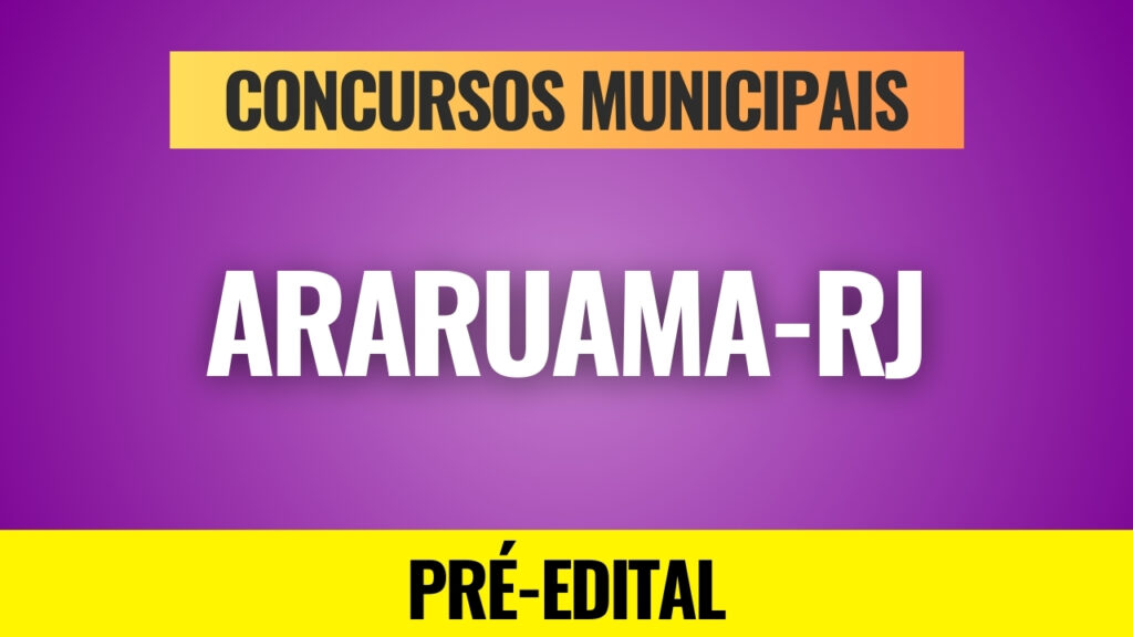 Concurso de Araruama-RJ