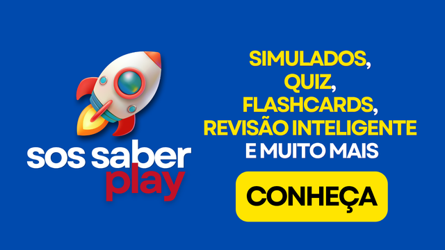 Simulados, quiz e revisão inteligente para você passar em concursos.