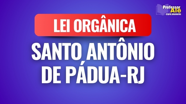 santo antônio de pádua-rj lei orgânica