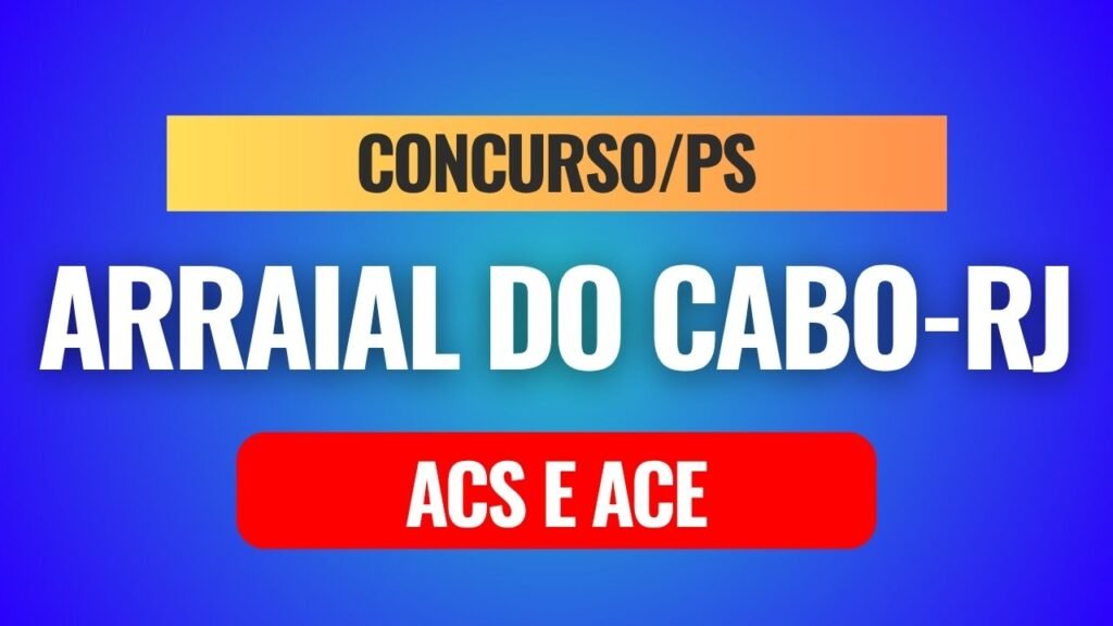 Concurso arraial do cabo